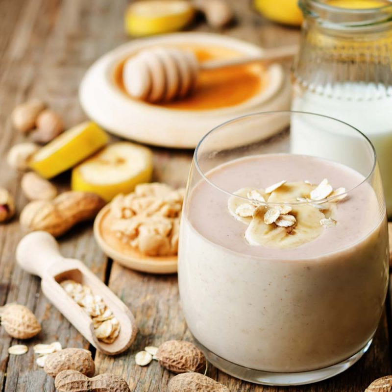 Peanut Butter Power Smoothie Recipes Dairy UK