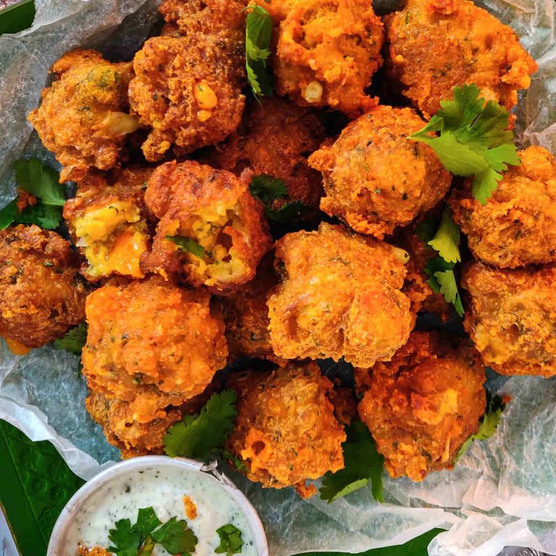 Cheese pakoras Recipes Dairy UK